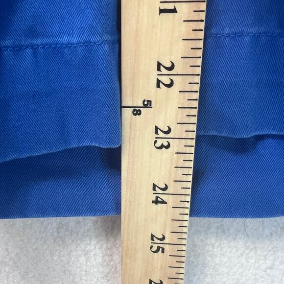 Polo Ralph Lauren Mens Chino Cargo Classic Shorts Blue Size 50B Big 100% Cotton - Picture 8 of 8